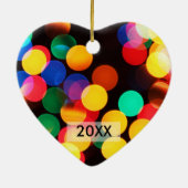 Baby's Frohe Weihnachts-Foto Ornament (Hinten)