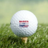 Babys für Trump Golfball (Insitu T-Shirt)