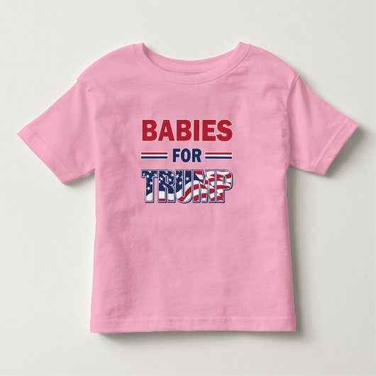 Babys für Trump Kleinkind T-shirt (Vorderseite)