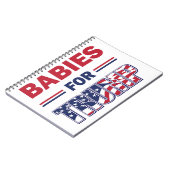 Babys — für TRUMP Notizblock (Linke Seite)