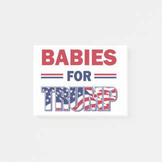 Babys — für TRUMP Post-it Klebezettel