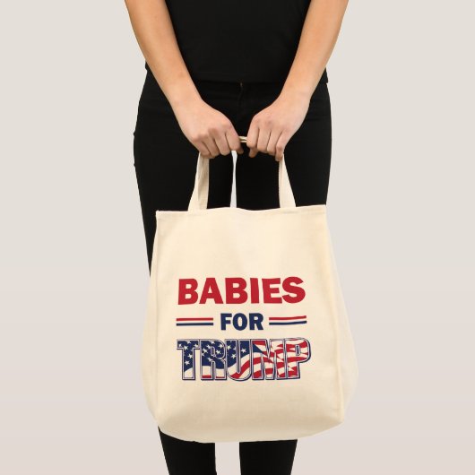 Babys für Trump Tragetasche (Vorderseite (Produkt))