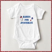 Babys für VOTE BLUE One-Stück Baby Bodysuit Baby Strampler