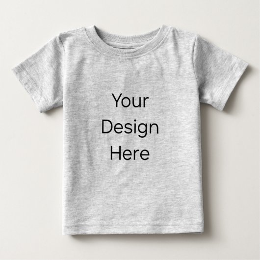 Babys graues T-Shirt (Vorderseite)