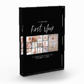 Babys im ersten Jahr Foto Collage Skript (Links)