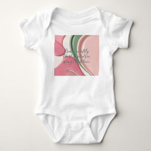 Babys Jersey-Body in stilvollem Grafikdruck Baby Strampler