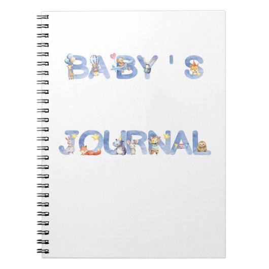 Baby's Journal Notizblock (Vorderseite)