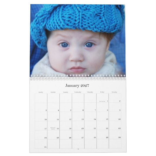 Babys - Jungen und Mädchen Kalender (Jan 2027)