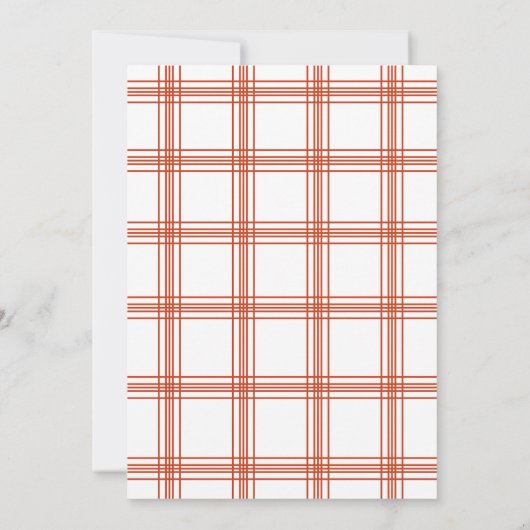 Baby's kalt draußen Babydusche Einladung (Rückseite)