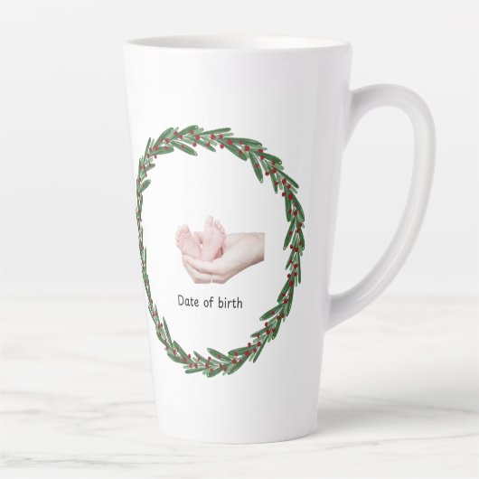 Babys (Kelly’s) 1. Weihnachten individuell anpassb Milchtasse (Rechts)