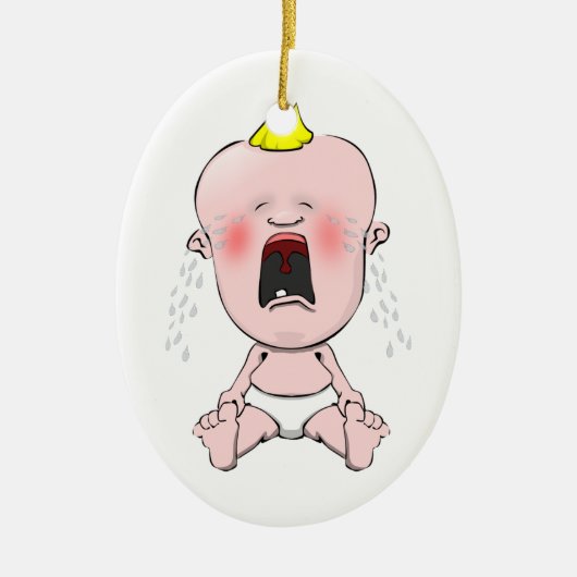 Babys Keramik Ornament (Vorne)