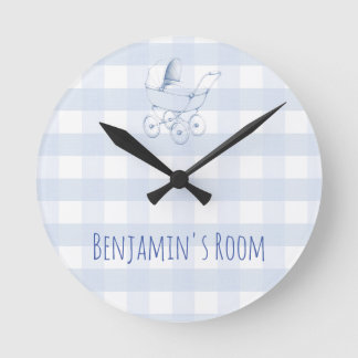 Babys & Kinder Kinderzimmer-Türschild vintage Ging Runde Wanduhr