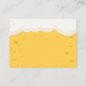 Babys Library Book Request Card Brechen des Bier T Begleitkarte (Rückseite)