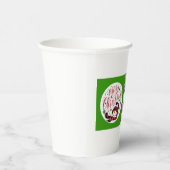 Baby's Merry Snowman First Christmas Einzigartiges Pappbecher (Rechts)