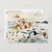 Babys mit Baby Postkarte (Vorne/Hinten)