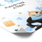 Babys mit Boo-y Halloween Baby Shower sind süß Poster (Ecke)