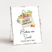 Babys mit einer lokalen Babydusche sind süße Schil Poster