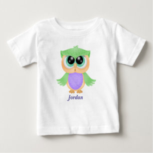 Baby's Niedlich Baby Owl Baby T-shirt