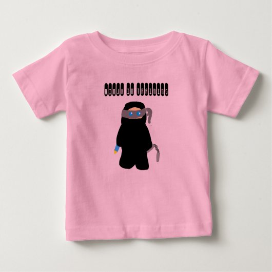 Baby's Ninja-in-Training T - Shirt (Vorderseite)