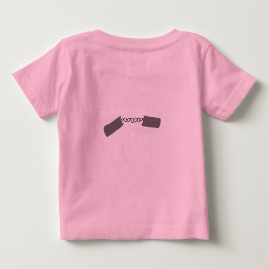 Baby's Ninja-in-Training T - Shirt (Rückseite)