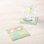 Baby's Quilt Baby Shower Paper Untersetzer (Vor Ort)