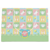 Baby's Quilt Geschenktasche Große Geschenktüte (Vorderseite)