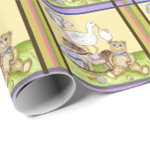Baby's Room gefüllt mit Kinderzimmer Toys Packpapi Geschenkpapier (Rolleneckpunkt)