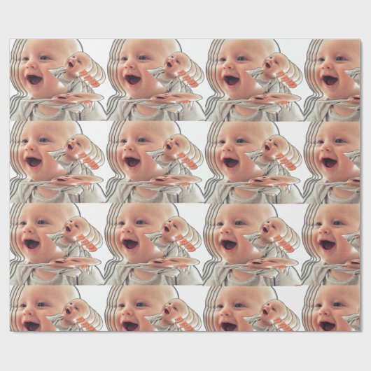 Babys!Schleifpapier Geschenkpapier (Flach)