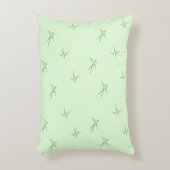 Babys: Schwalben/Grün (AP.SW.AP.G.) - Dekokissen (Vorderseite(Vertikal))