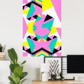 Baby's Second Memphis Design Poster (Heimbüro)