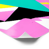 Baby's Second Memphis Design Poster (Ecke)