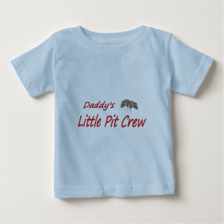 Baby's Shirt mit "Daddy's Little Pit Crew"