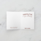 Babys sind ein Kuss aus der Himmelsgrüßkarte Karte (Innenseite)