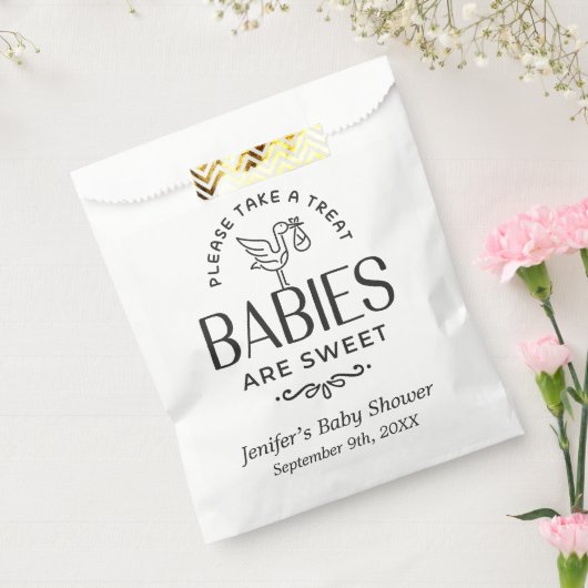 Babys sind ein süßer Baby-Showablacher oder ein Mä Geschenktütchen (Versiegelt)