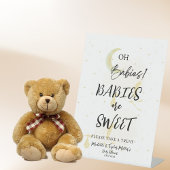 Babys sind eine süße neutrale Twin Storks Babydusc Sockelschild