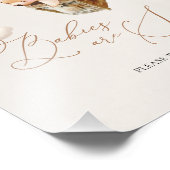 Babys sind süß Bitte nehmen Sie eine Leckerei Bäre Fotodruck (Ecke)