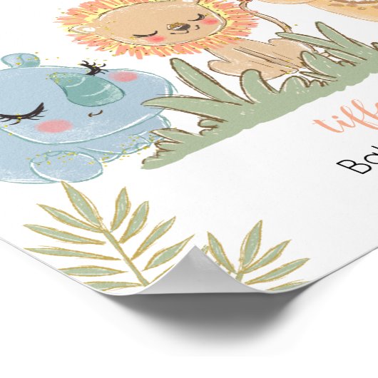 Babys sind süß Bitte nehmen Sie eine Leckerei Safa Poster (Ecke)