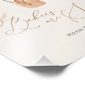 Babys sind süß Bitte nehmen Sie eine Leckerei Unte Fotodruck (Ecke)