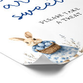 Babys sind süß Bitte nehmen Sie eine Leckerei Unte Poster (Ecke)