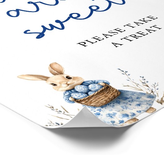 Babys sind süß Bitte nehmen Sie eine Leckerei Unte Poster (Ecke)