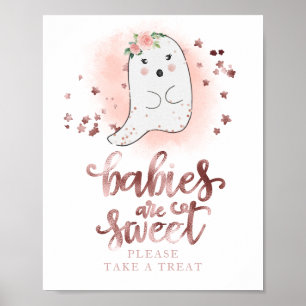 Babys sind süß, bitte nimm ein Geschenk Schild