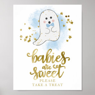 Babys sind süß, bitte nimm ein Geschenk Schild