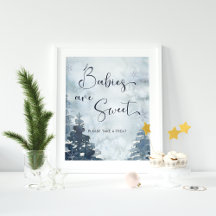 Babys sind süß nehmen eine Leckerei Tree Baby Dusc