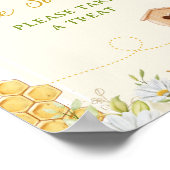 Babys sind süß nehmen Leckerei Hummel Baby Dusche Poster (Ecke)