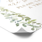 Babys sind süß Nehmen Sie eine Leckerei Balloon Ba Poster (Ecke)