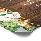 Babys sind süß Nehmen Sie eine Leckerei Safari Rus Poster (Ecke)