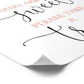 Babys sind süß und nehmen eine Leckerei pink goldg Poster (Ecke)