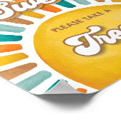 Babys sind Sweet Boho Sunshine Baby Dusche Schild (Ecke)