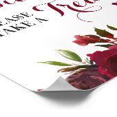 Babys sind Sweet Take Leckerei Fall Baby Duschzeic Poster (Ecke)