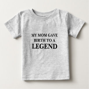 Babys T - Shirt - Geburt bis zur Legende